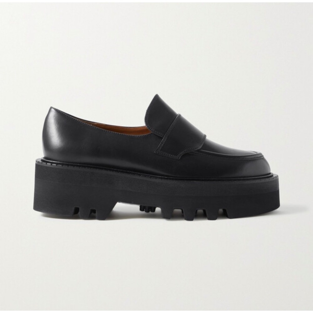 ATP ATELIER
Pescara‎ Leather 2" Platform
Loafers Chunky Black Sz 5 (35)